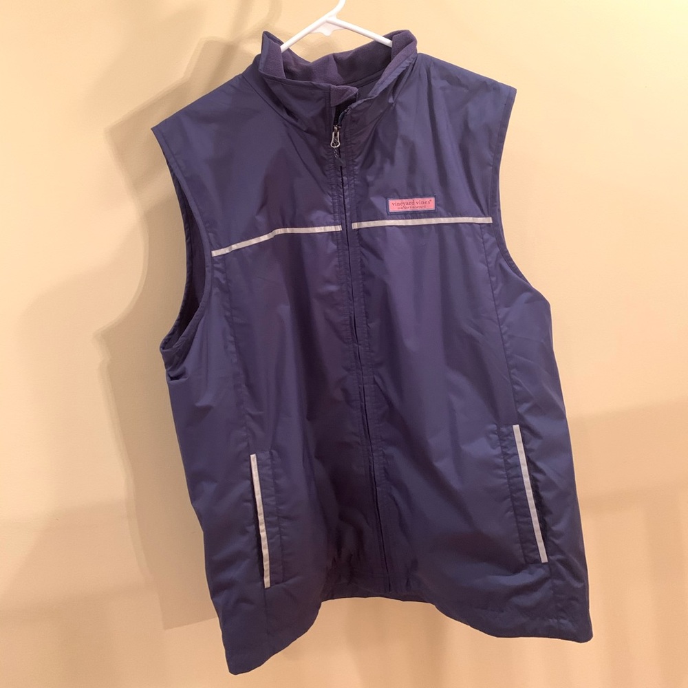 Men’s Vineyard Vines Reflective Fleece Vest